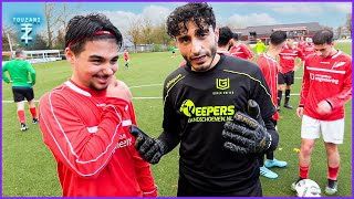 EEN OFFICIËLE WEDSTRIJD KEEPEN  2 TOUZANI CHALLENGE [upl. by Ralat871]