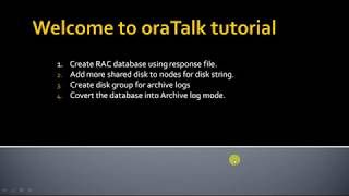 Create oracle 11gR2 RAC database using response file [upl. by Nosduj638]