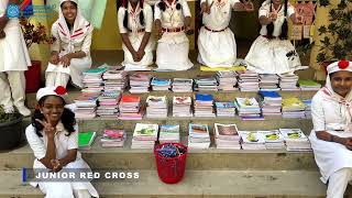 Junior Red Cross Students Charity Drive Collecting Pens and Books for a Brighter Future [upl. by Condon]