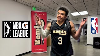 Did I make the team NBA G League Vlog [upl. by Nalyorf]