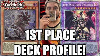 YuGiOh 1ST PLACE quotUNDEFEATEDquot TRAP ELDLICH DRAGOON DECK PROFILE BY HECTOR ARANO [upl. by Halfdan]