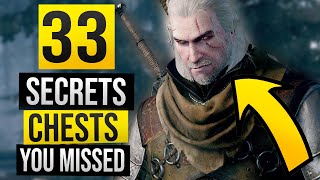 Witcher 3 All 33 Hidden Treasure Chest Locations You May Have Missed in White Orchard [upl. by Winzler]