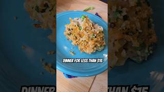 Tuna Noodle Casserole Dinner for less than 15 poormanscomfortfood budgetmeals recipeideas [upl. by Mclain366]