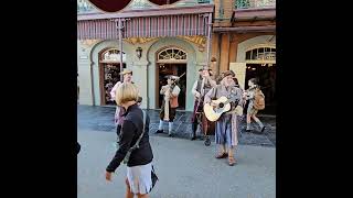 Bootstrappers New Orleans Square Disneyland April 17 2024 [upl. by Lorne]