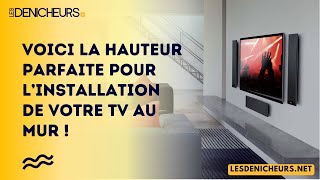 Voici la hauteur parfaite pour l’installation de votre TV au mur [upl. by Alletnahs558]