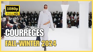 Défilé Courrèges  AutomneHiver 2024  Paris Fashion Week [upl. by Suoirtemed]