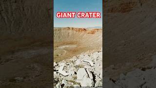 Meteor Crater Arizona’s 50000YearOld Giant ☄️😨 googleearth [upl. by Denie]