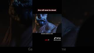 Orcs will never be slaves part 1 movie movieclip moviescene movieclipsshorts viralvideo [upl. by Hullda676]