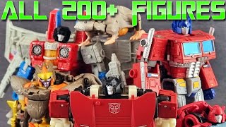 EVERY War For Cybertron Trilogy Figure  Doctor Lockdown Reviews 149 8th Anniversary Special [upl. by Narag]