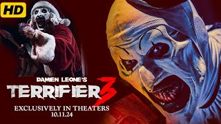 Terrifier 3 2024 Supernatural Horror Film Lauren Lavera David Howard Thornton Full Movie Review [upl. by Seilenna]