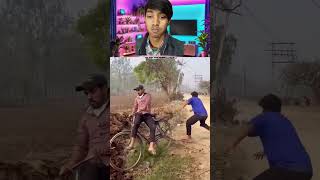 Challengr Try noy to lough🤣🤣 Part5 funny funnyvideo reaction reactionvideo comedy shorts [upl. by Atiluj]