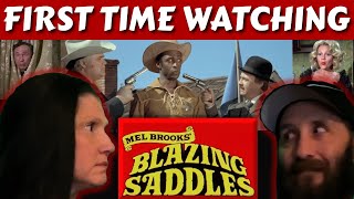 Blazing Saddles 1974 Movie Reaction First Time Watching Review and Commentary [upl. by Ori]