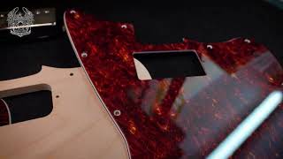 Custom Pickguard anfertigen 2021 MGH Guitars [upl. by Nils542]