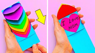 24 CUTE MOTHER’S DAY CARD IDEAS [upl. by Ecyrb909]