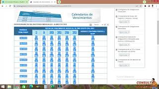 CRONOGRAMA SUNAT EN EXCEL AUTOMATICO CON FORMULAS [upl. by Garwood]