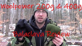 Woolpower Balaclava 200g amp 400g Review amp Uses [upl. by Philips]