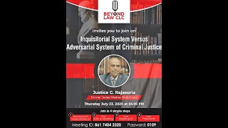 Inquisitorial System Versus Adversarial System of Criminal Justice [upl. by Ymmaj]