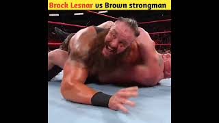 Brock Lesnar vs Braun Strowman Universal Championship Match shorts wwe [upl. by Gerti]