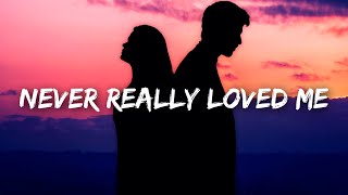 Kygo  Never Really Loved Me Lyrics feat Dean Lewis [upl. by Hannahoj849]