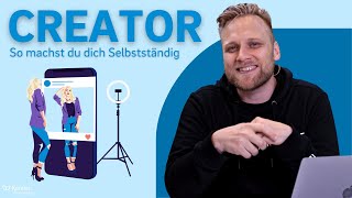 Gewerbe anmelden als Influencer YouTuber und Content Creator  SELBSTSTÄNDIG machen [upl. by Yantruoc592]