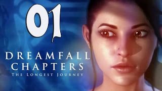 Dreamfall Chapters Gameplay Part 1  Walkthrough Playthrough Lets Play  No Commentary [upl. by Lalo]