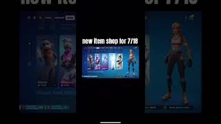 new item shop july 18th fortnite fortniteitemshop shorts [upl. by Ahsenroc]