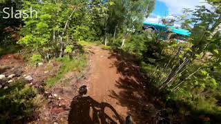 Kungsberget bike park  Slash [upl. by Ahsima719]