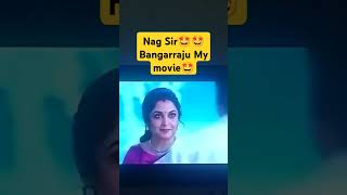 Bangarraju Movie song Nag sir🤩kmrentertainments50 bangarraju nagarjuna yshortsyoutubeshorts [upl. by Erde]