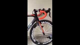 Giant Propel Advanced 3 2014 with williams 58mm carbon wheels [upl. by Burns]