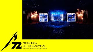 Metallica Enter Sandman Vienna Austria  June 1 2024 [upl. by Harbour558]