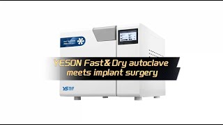 YESON Fastamp Dry autoclave meets implant surgery [upl. by Baylor]