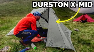 The DURSTON XMID 1 My New Backpacking Tent [upl. by Neelrac]