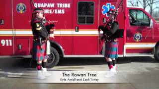 Quapaw Tribe FireEMS Bagpipers [upl. by Eimaral570]