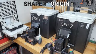 Shaper Origin Gen 1 vs Gen 2 [upl. by Tiertza]