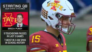 2018  Iowa State vs Kansas  NCAA Football  1132018 [upl. by Kinch]