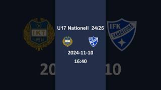 U17 Nationell Tellus  Vänersborg [upl. by Drescher]