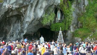 Messe de 10h à Lourdes du 28 avril 2023 [upl. by Wiltsey447]