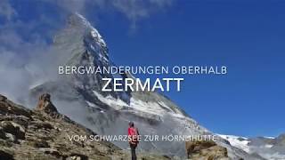 Zermatt Bergwanderung vom Schwarzsee zur Hörnlihütte [upl. by Nylevol993]