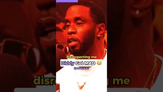 Diddy Got MAD 😳 diddy rap hiphop rnb funny shorts [upl. by Durtschi]