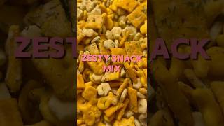 Zesty Snack Mix snacks homemade kidsnacks [upl. by Byler793]