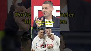 Merih Demiral Ronaldo ile nasıl arkadaş olduklarını anlatıyor [upl. by Sonahpets]