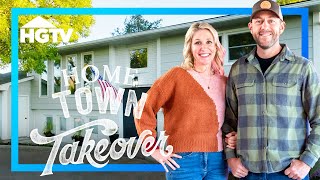 A Football Coach’s ULTIMATE Home Makeover  Home Town Takeover  HGTV [upl. by Odlaw]