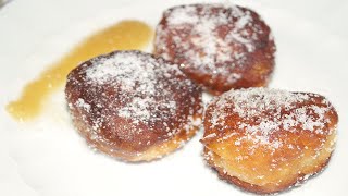 BUÑUELOS DULCES caseros esponjosos y RIQUÍSIMOS [upl. by Madancy]