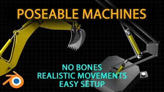 Make mechanical rigs without bones in Blender [upl. by Clapper]