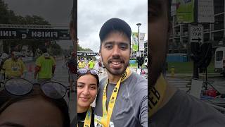 Running first half marathon together motivation halfmarathon [upl. by Heymann620]