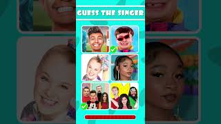 Guess The Singer  Jojo Siwa Little Big Oliver Tree guess song quiz shorts [upl. by Critchfield]