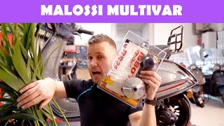 OPVOEREN VESPA SPRINT iGET SNOR  STAP 6  MALOSSI MULTIVAR  5111597 [upl. by Znieh]