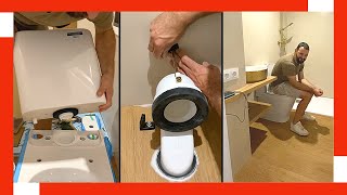 🔥 INSTALACIÓN de Inodoro de ALTA EFICIENCIA Roca 🚽 Guía PASO a PASO 🛠️ WC [upl. by Clifford]