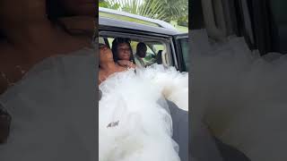 The struggle is reall😭😂 youtubeshorts beauty ekeneumenwa weddingdress [upl. by Birch]