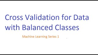 Cross Validation using caret package in R for Machine Learning Classification amp Regression Training [upl. by Neirol]